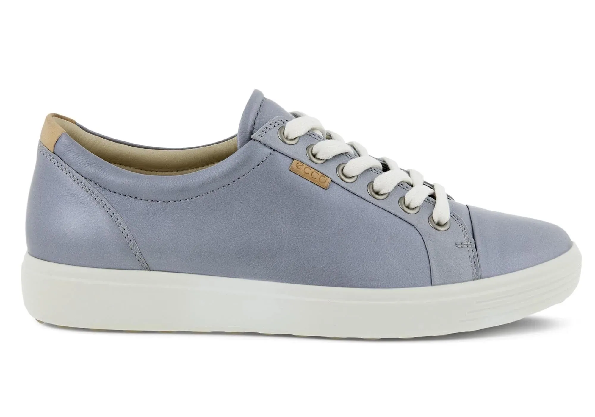 ECCO Damen Soft 7 Bequeme Leder Casual Schnürschuhe Sneakers ECCO Schuhe