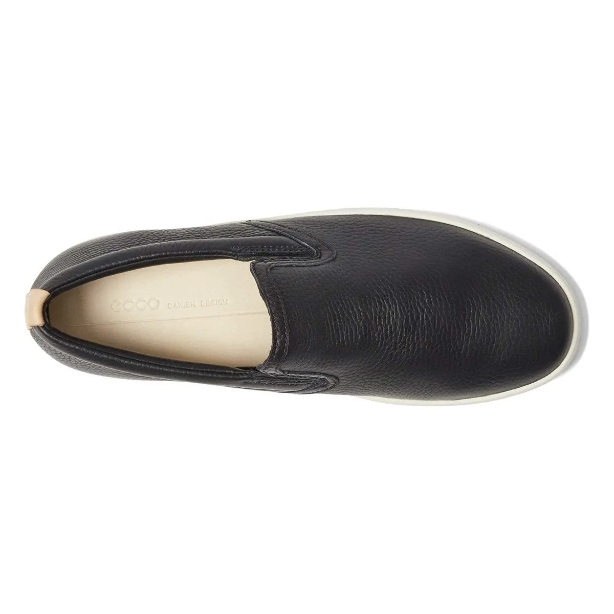 Ecco Damen Soft 7 Slip-On Schwarz/Puder