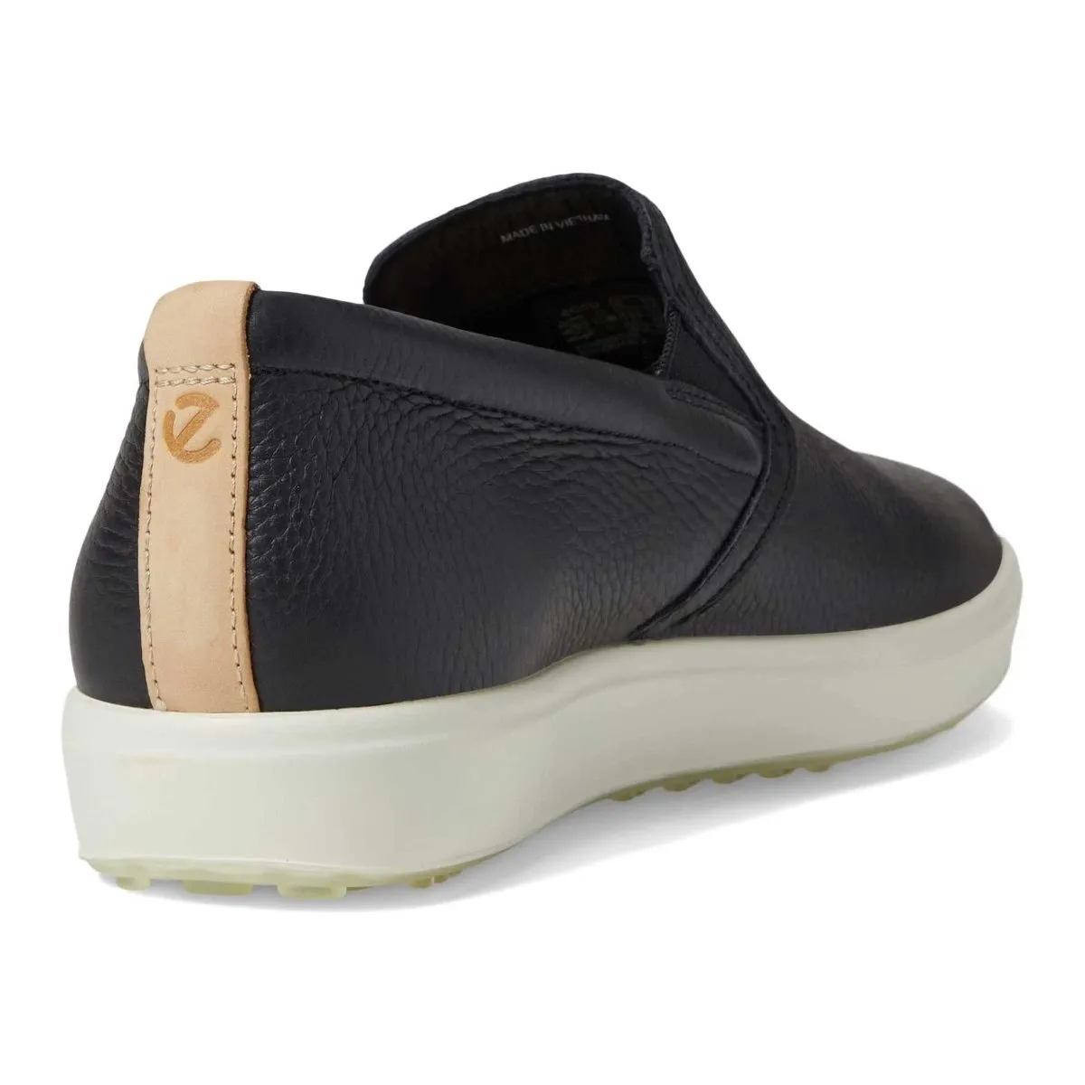 Ecco Damen Soft 7 Slip-On Schwarz/Puder