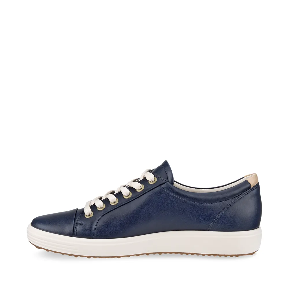 Ecco Damen Soft 7 Sneaker in Marineblau