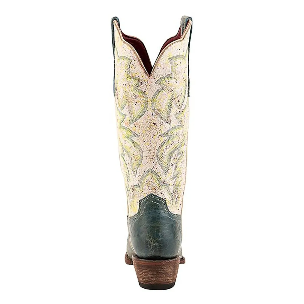 Ferrini Damen Candy Teal Leder-Sohle