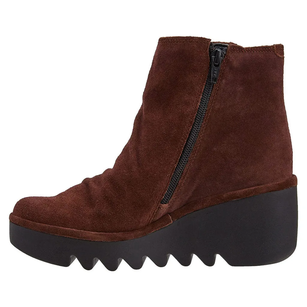 Fly London Brom344Fly Wildleder Stiefeletten mit Reißverschluss für Damen