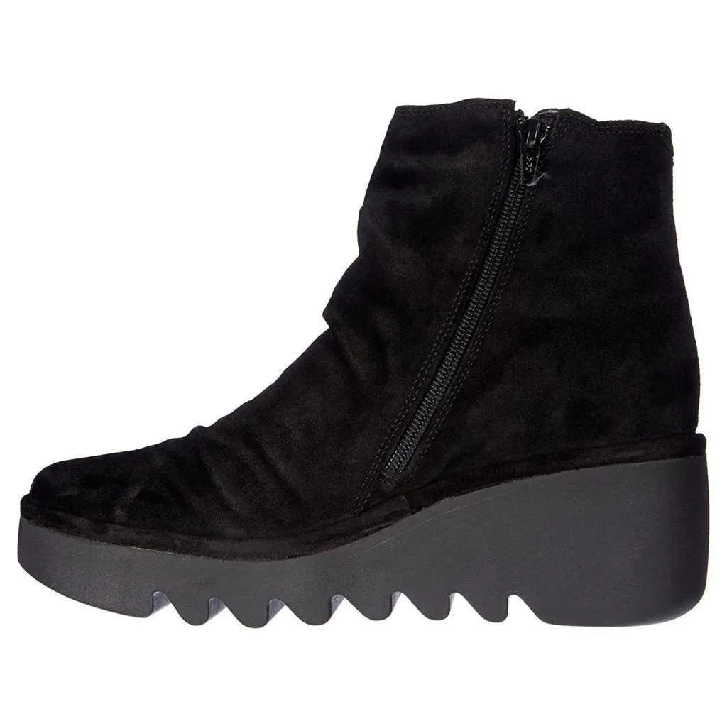Fly London Brom344Fly Wildleder Stiefeletten mit Reißverschluss für Damen