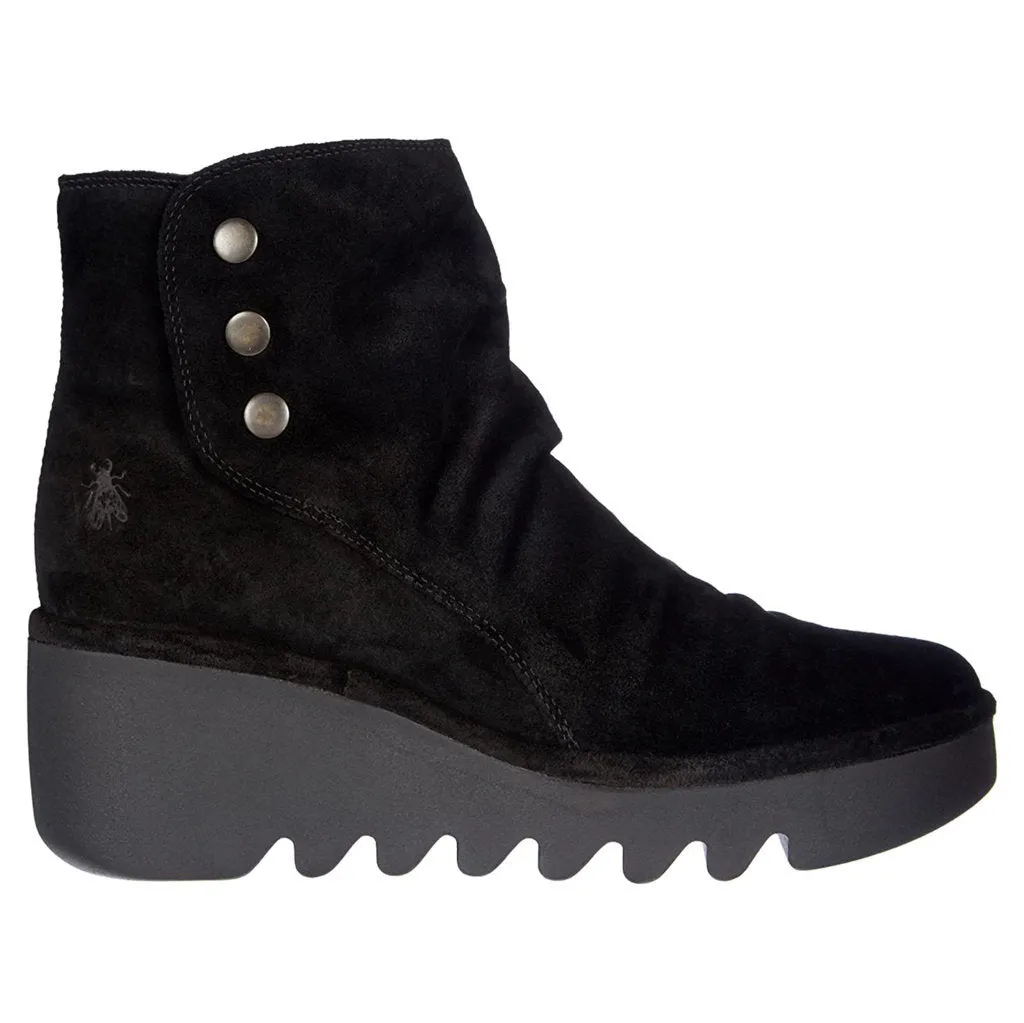 Fly London Brom344Fly Wildleder Stiefeletten mit Reißverschluss für Damen