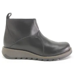 Fly London Sely918Fly Rug Leder Stiefeletten mit Reißverschluss für Damen