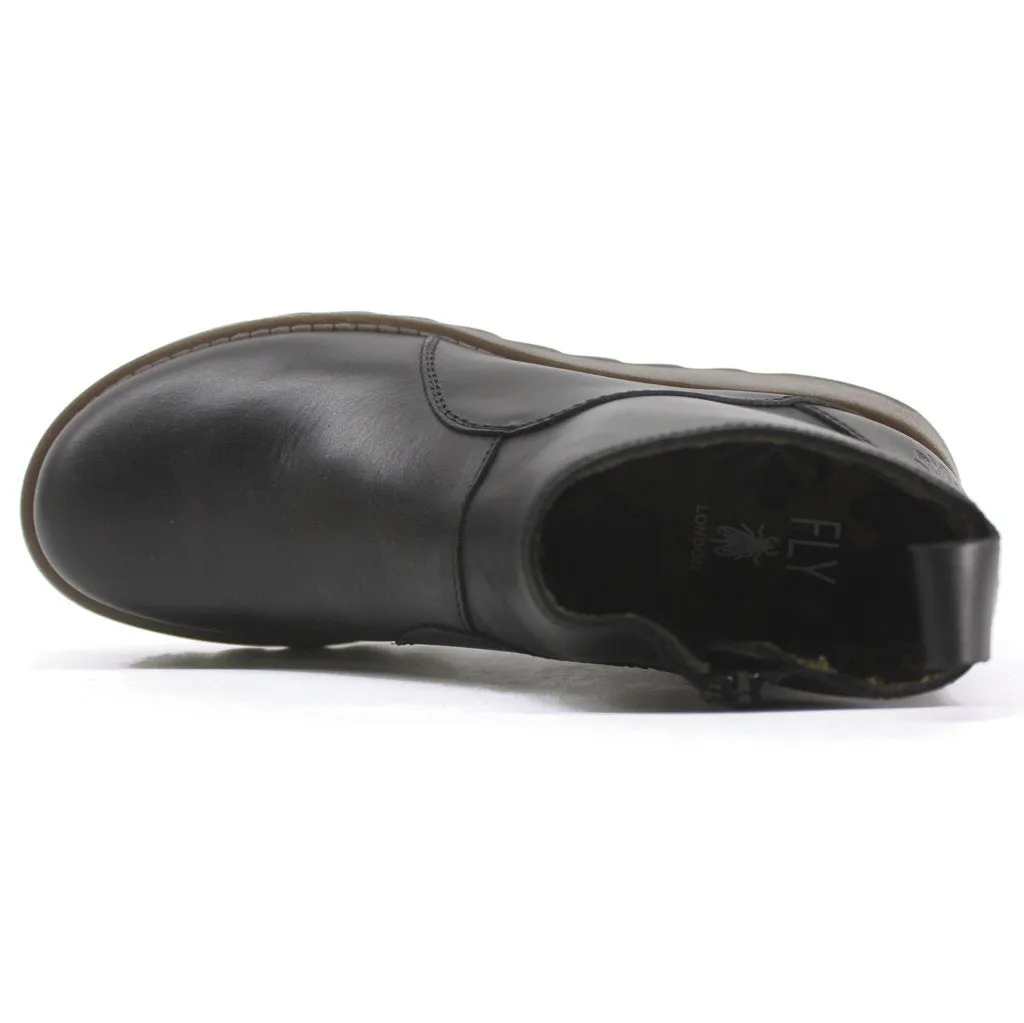 Fly London Sely918Fly Rug Leder Stiefeletten mit Reißverschluss für Damen