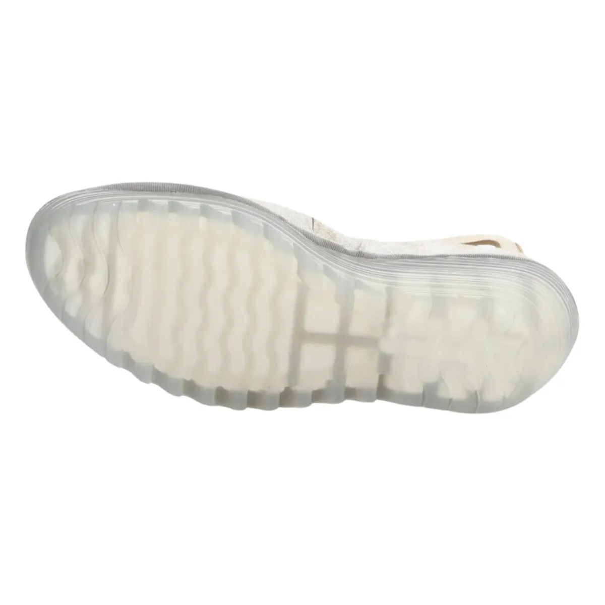 Fly London Damen Yefi Pearl Cool Metallik Leder