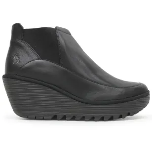Fly London YOFI507FLY Dublin Leder Chelsea-Stiefel für Damen