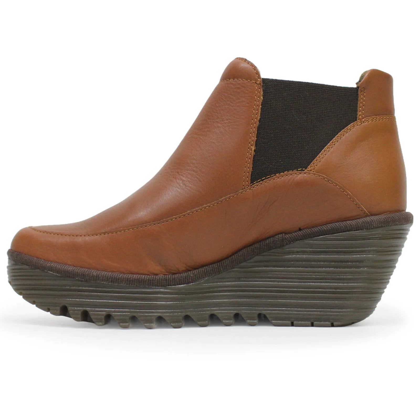 Fly London YOFI507FLY Dublin Leder Chelsea-Stiefel für Damen