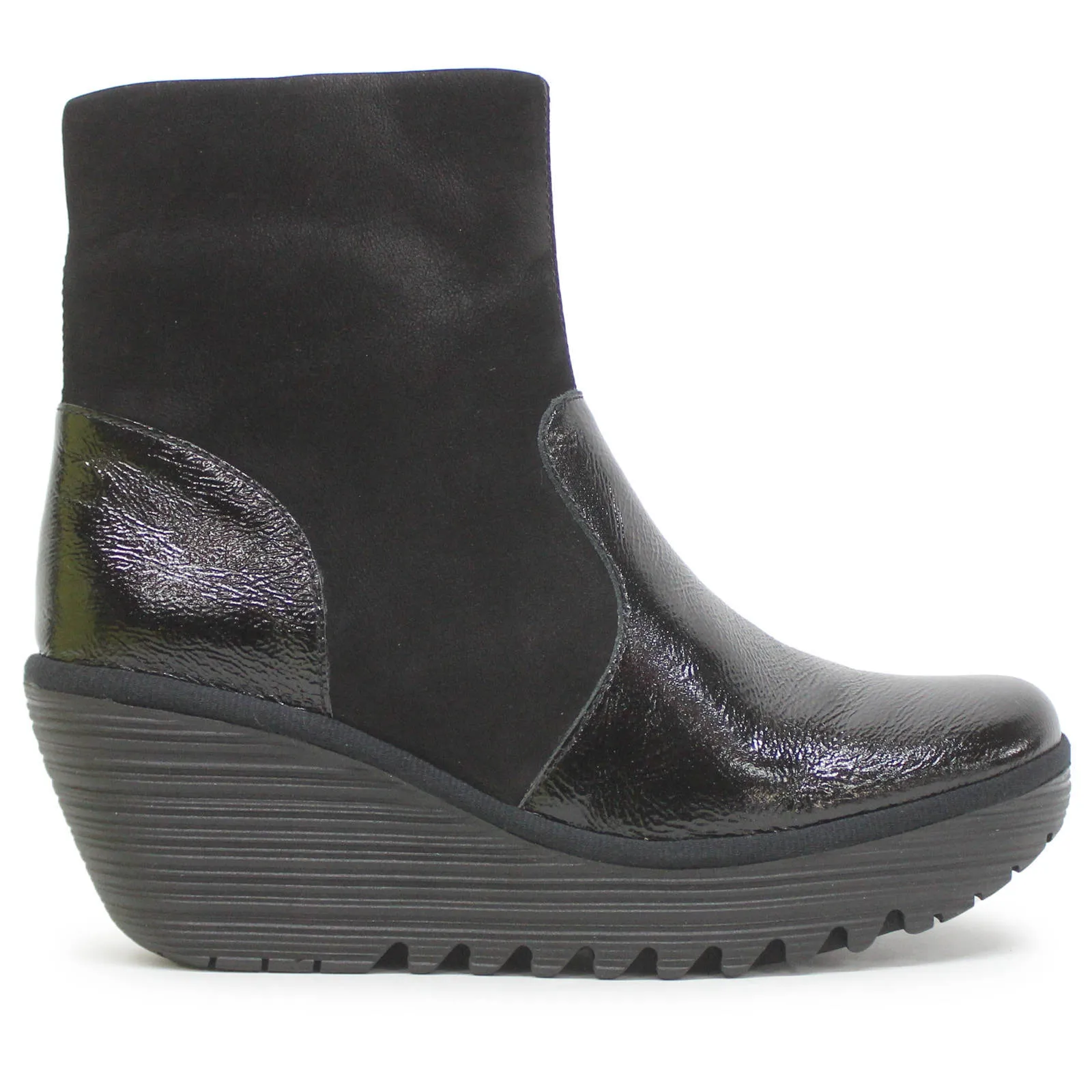 Fly London YUXI506FLY Nappa Cupido Leder Stiefeletten für Damen