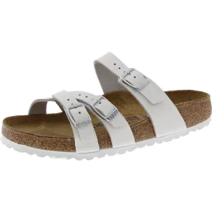 FRANCA Damen Riemchen-Sandalen mit Schnalle aus Leder