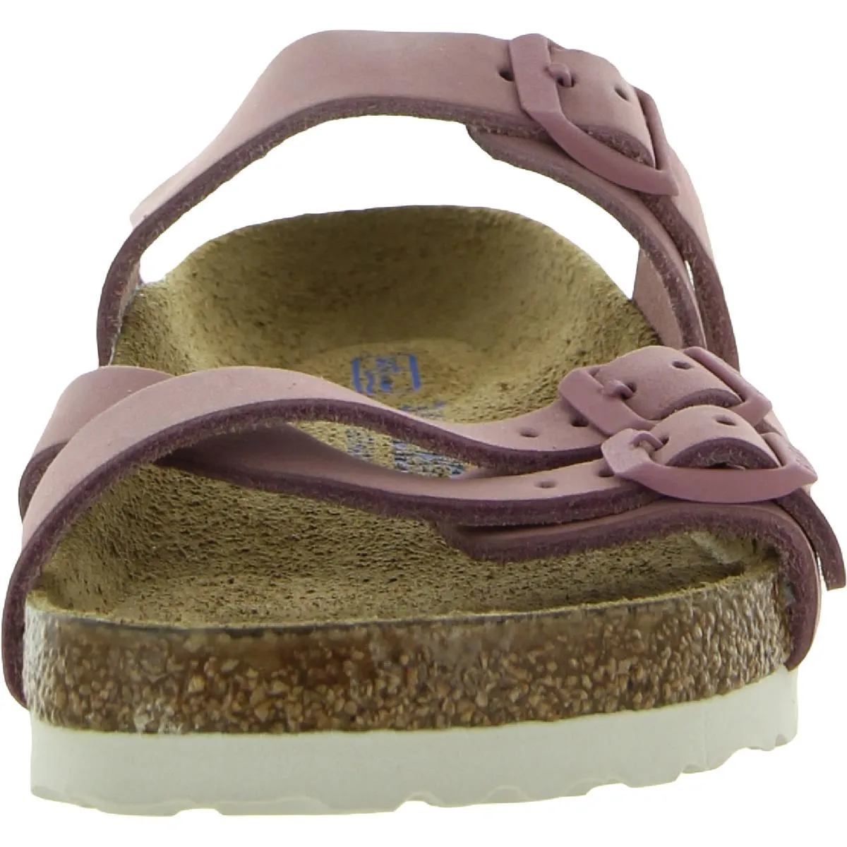 Franca Damen Leder-Fußbett Plateausandalen