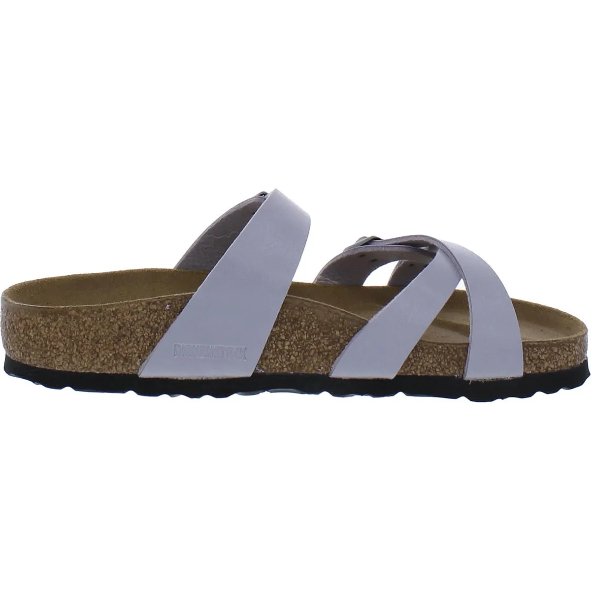 Franca Damen Leder-Fußbett-Slides Sandalen