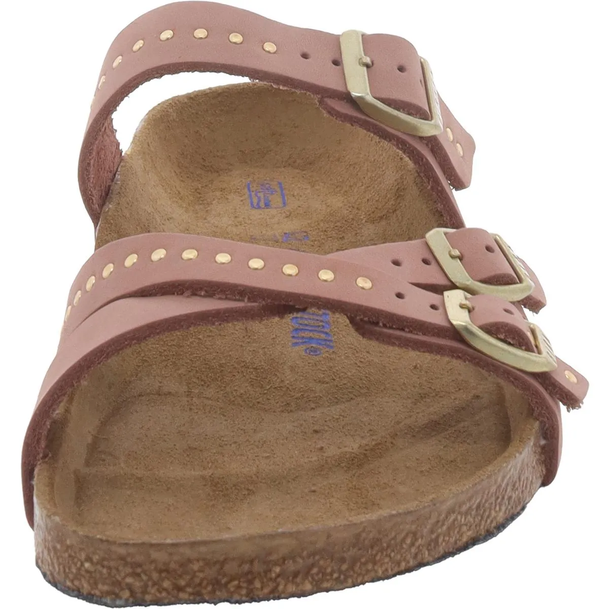 Franca Damen Leder Riemchen Fußbett Sandalen