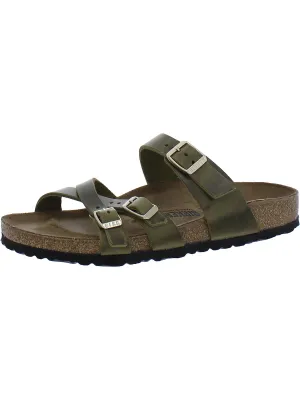 Franca Damen Leder Riemchen-Sandalen