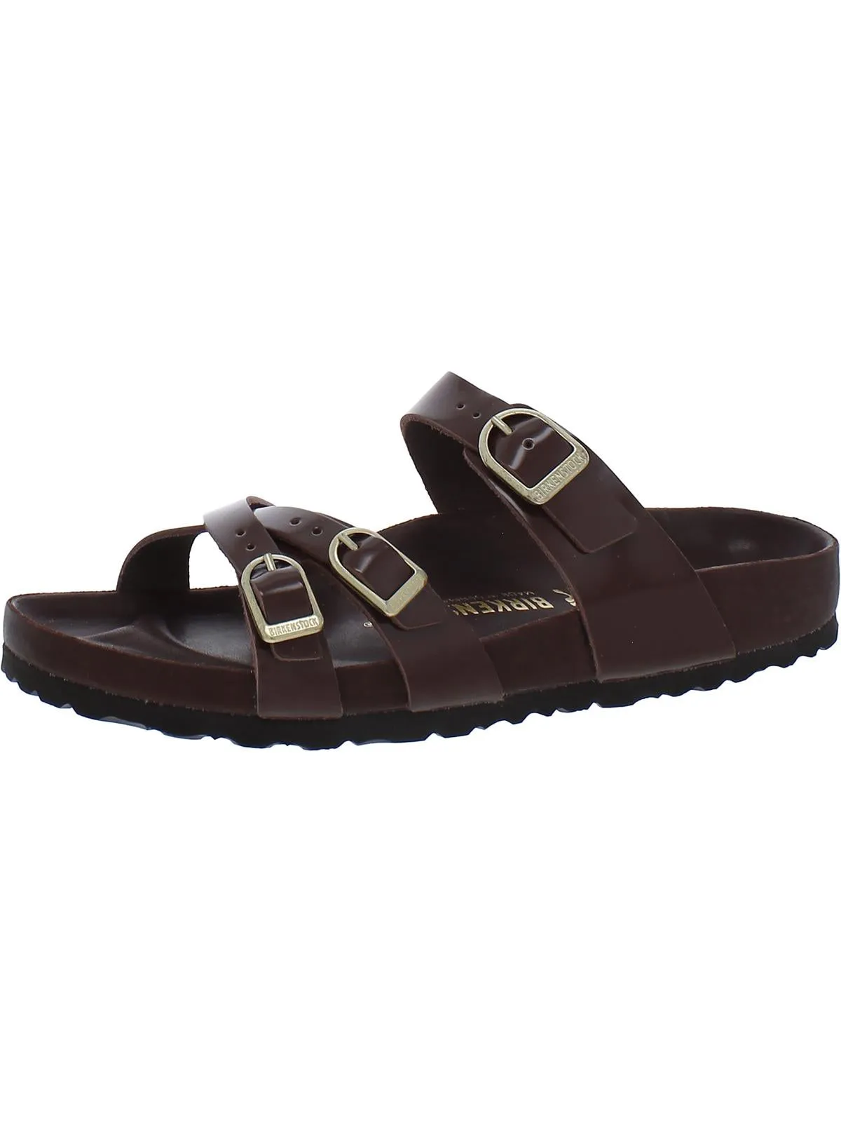 Franca Damen Lackleder Riemchen-Sandalen