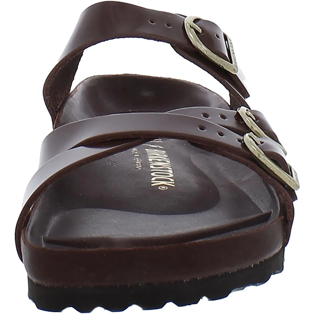 Franca Damen Lackleder Riemchen-Sandalen
