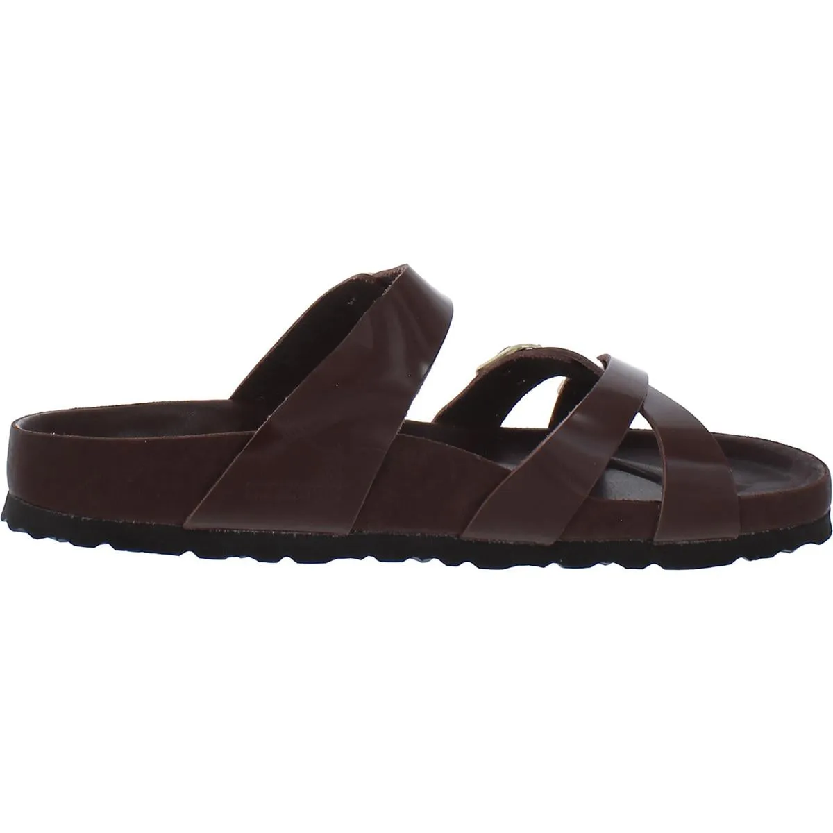 Franca Damen Lackleder Riemchen-Sandalen