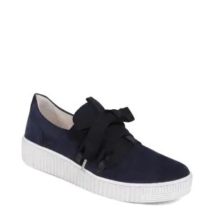 Gabor Damen-Sneaker mit Schleife in Marineblau