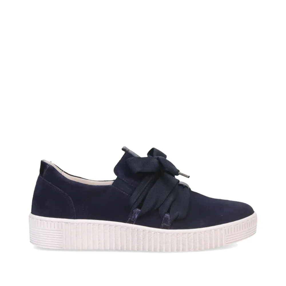 Gabor Damen-Schleifsneaker in Schwarz/Weiß