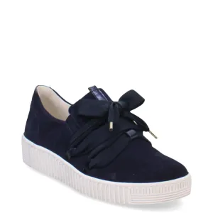 Gabor Damen-Schleifsneaker in Schwarz/Weiß