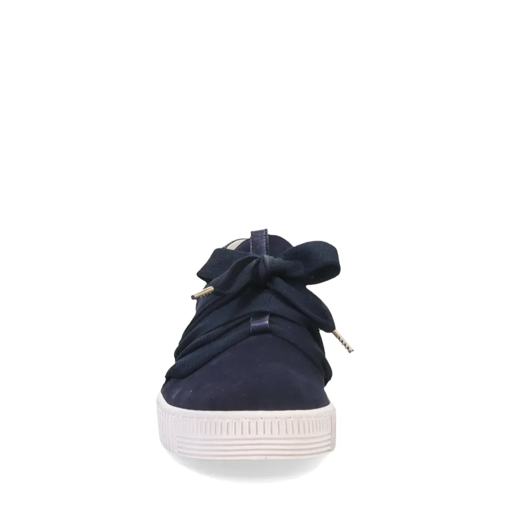 Gabor Damen-Schleifsneaker in Schwarz/Weiß