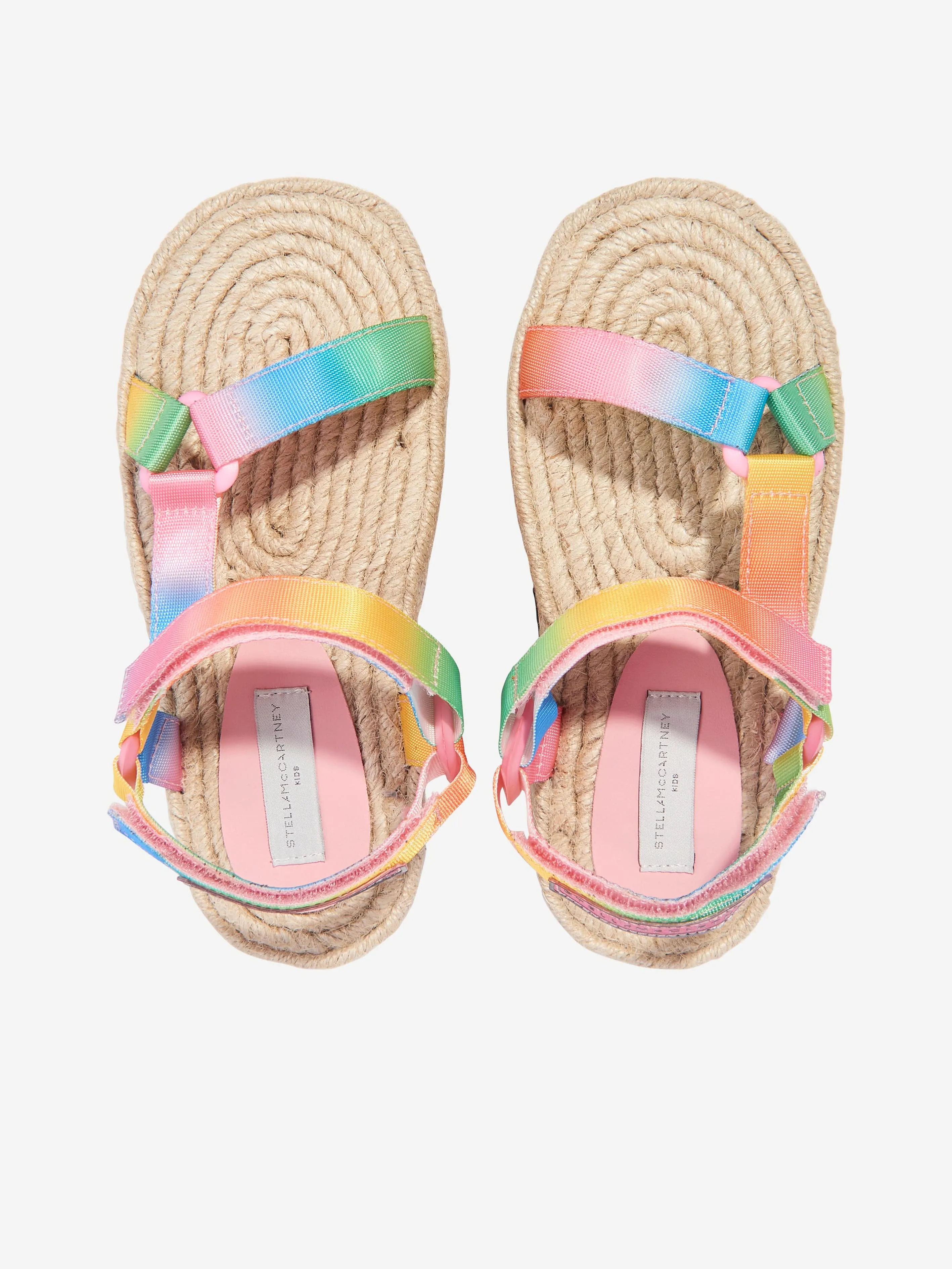 Mädchen Logo Band Sandalen in Mehrfarben