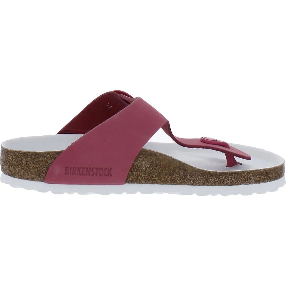 Gizeh Big Buckle Damen Nubuck Slide T-Riemen Sandalen