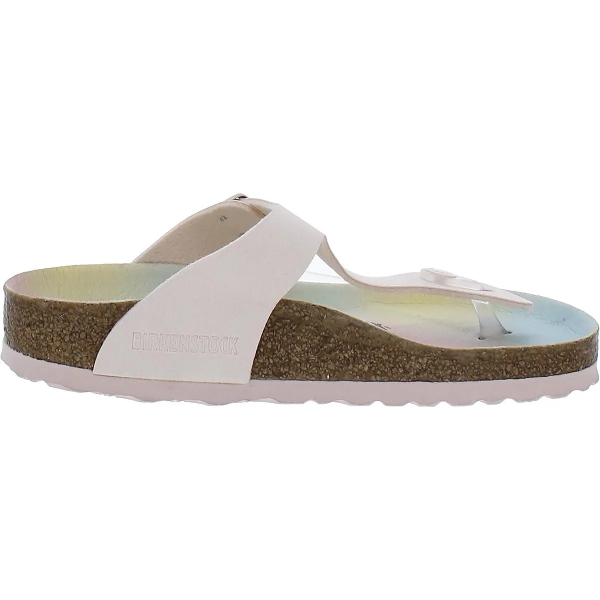 Gizeh BS Damen Kunstleder Slide T-Band Sandalen