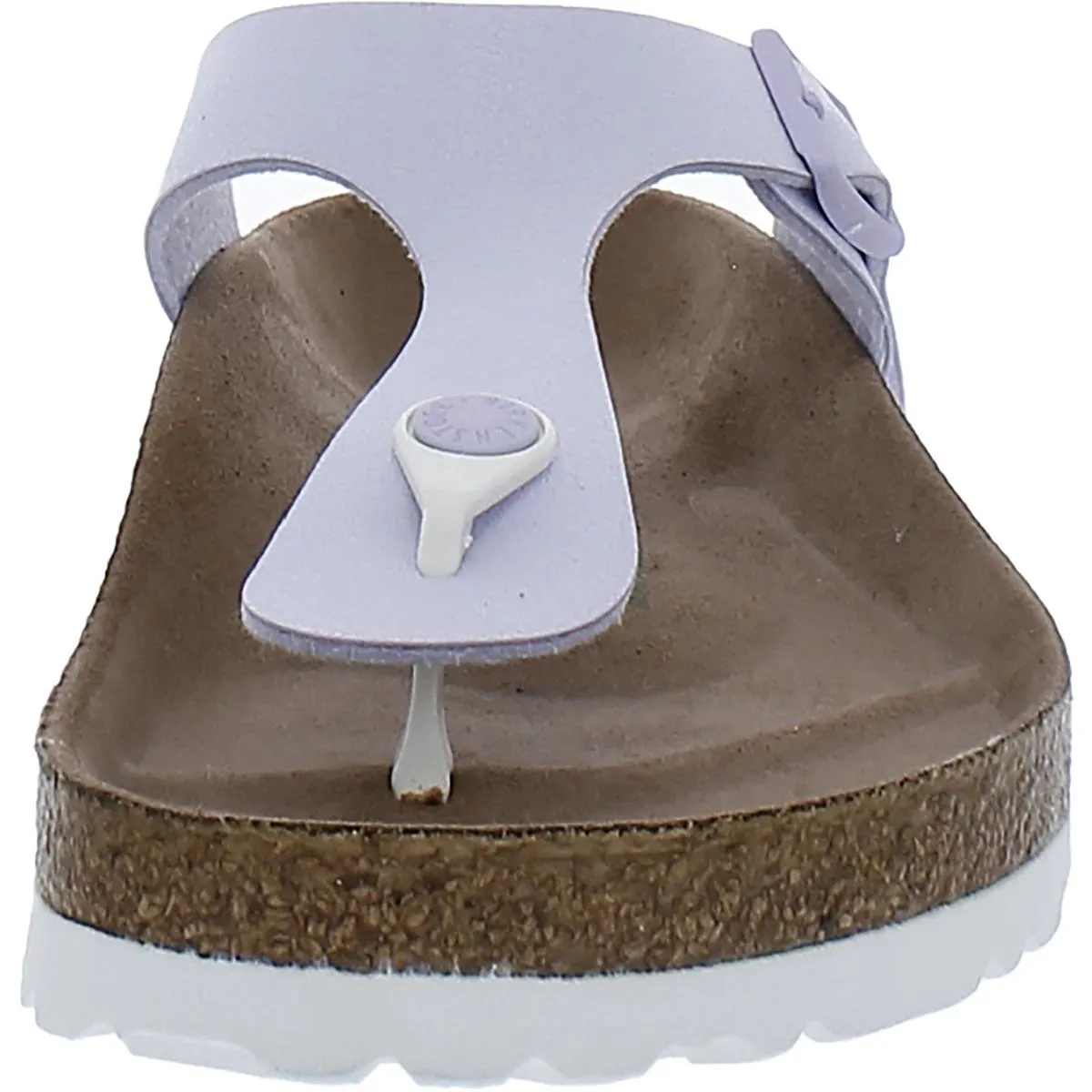 Gizeh BS Damen Kunstleder Slide T-Strap Sandalen