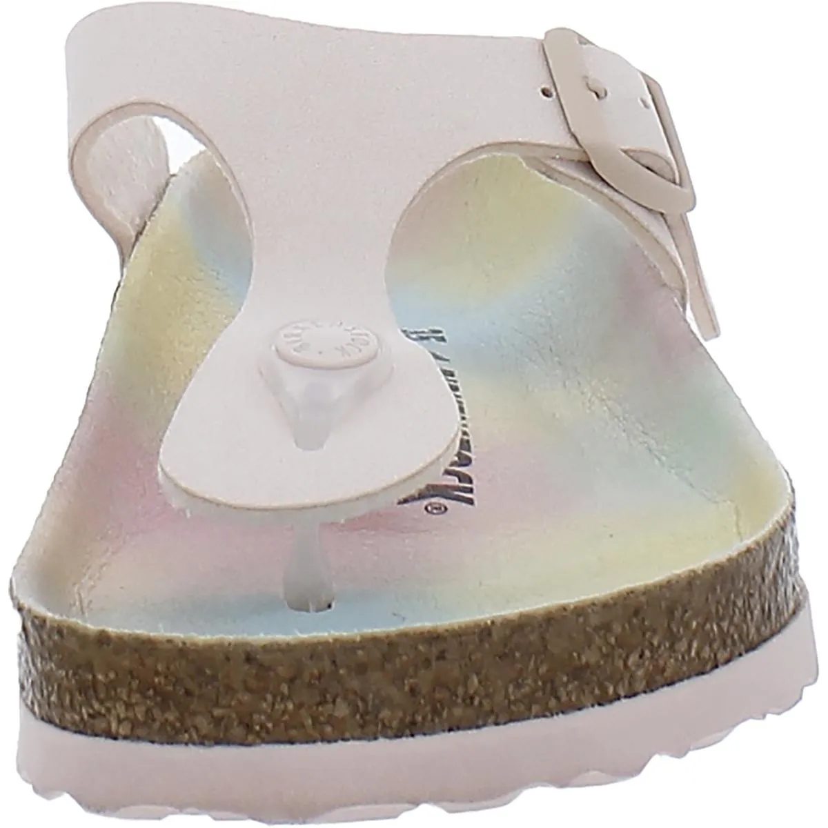 Gizeh BS Damen Kunstleder Slide T-Band Sandalen