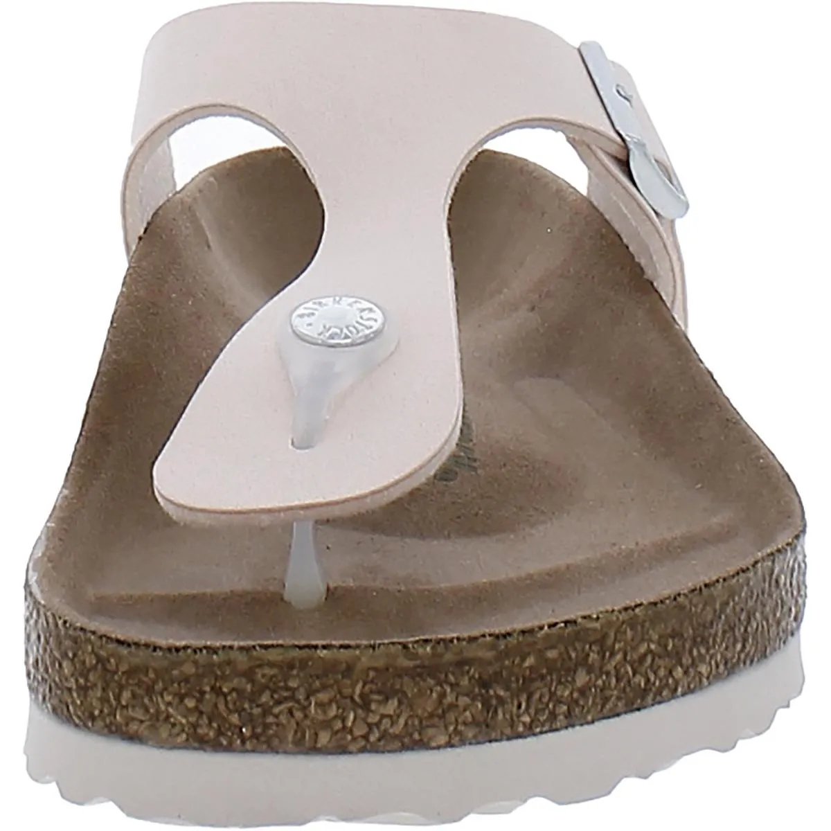 Gizeh BS Damen Kunstleder Slide T-Band Sandalen