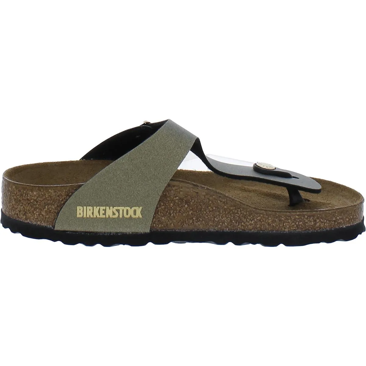 Gizeh BS Damen Metallisch Slide T-Riemen Sandalen