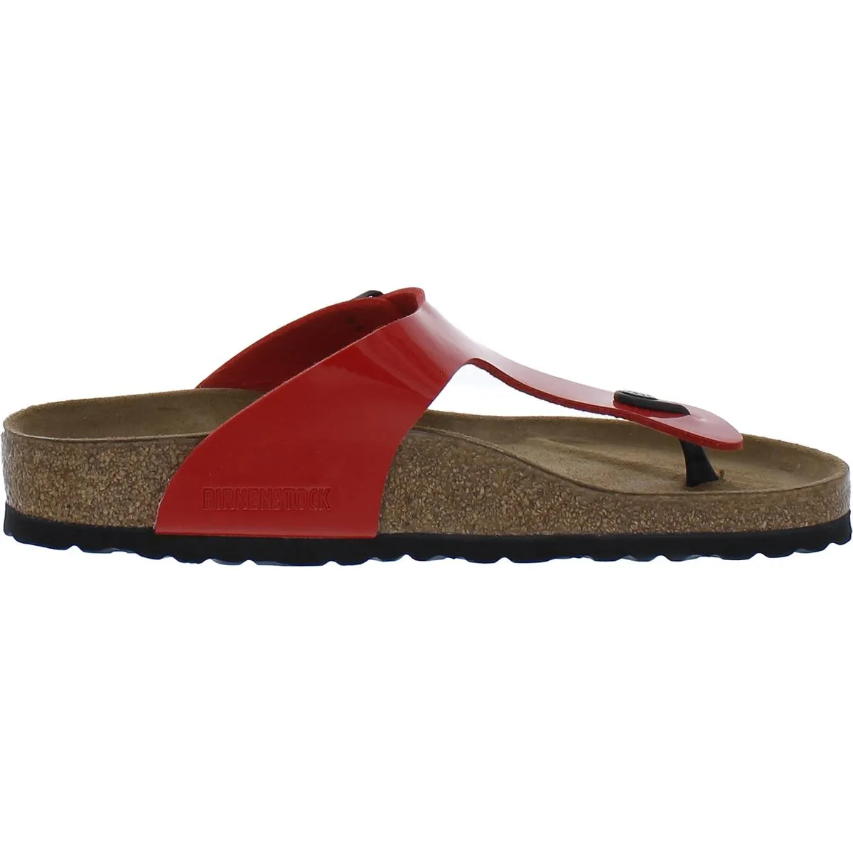 Gizeh BS Damen Lack-Slide-Sandalen mit T-Band