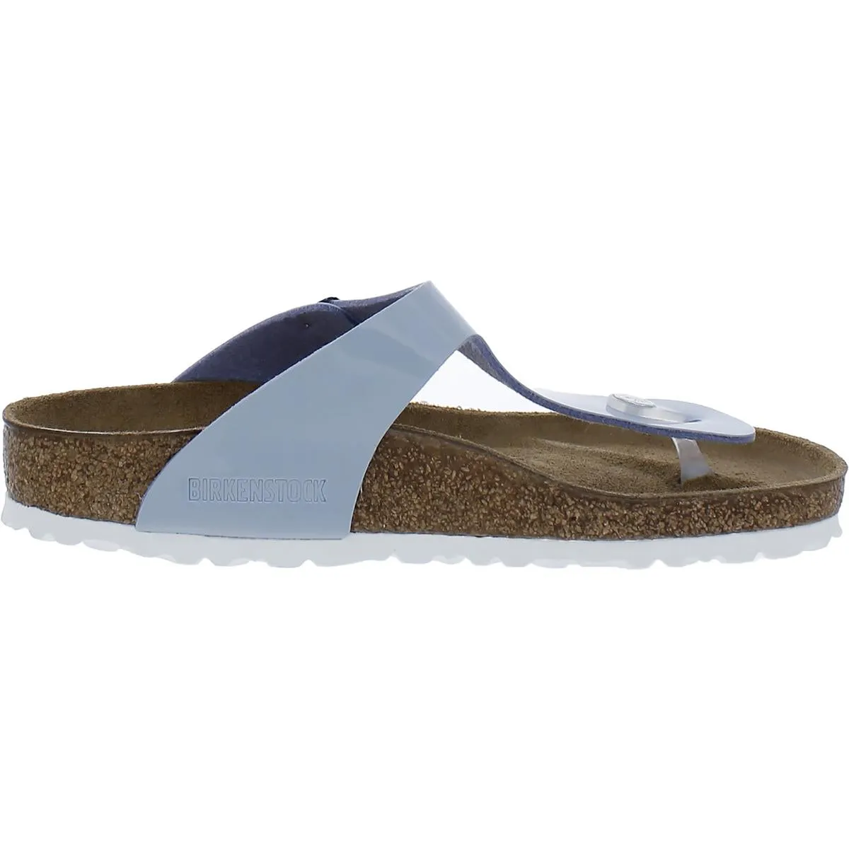Gizeh BS Damen Lack-Slide-Sandalen mit T-Band