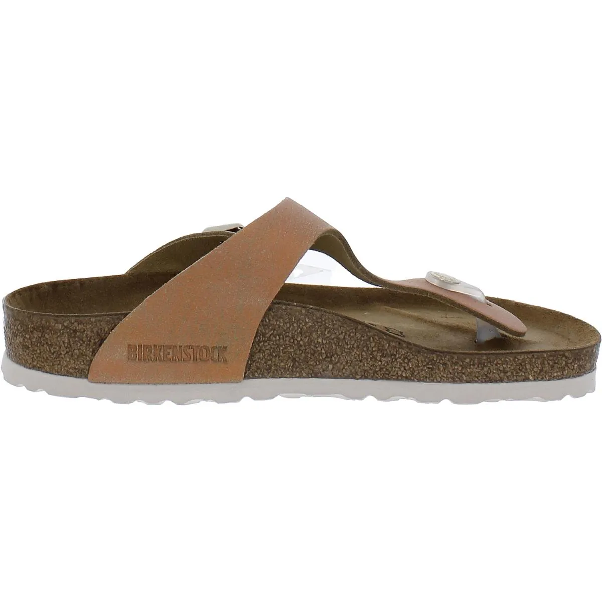 Gizeh BS Damen Wildleder Sandaletten mit Metallischen T-Band