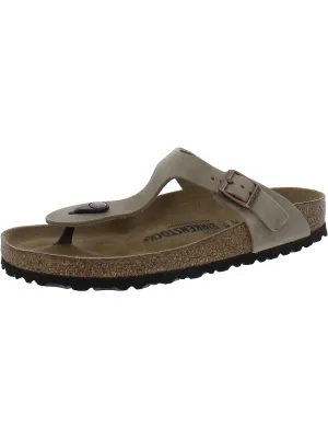Gizeh Damen-Ledersandalen mit Riemchen und Schnalle