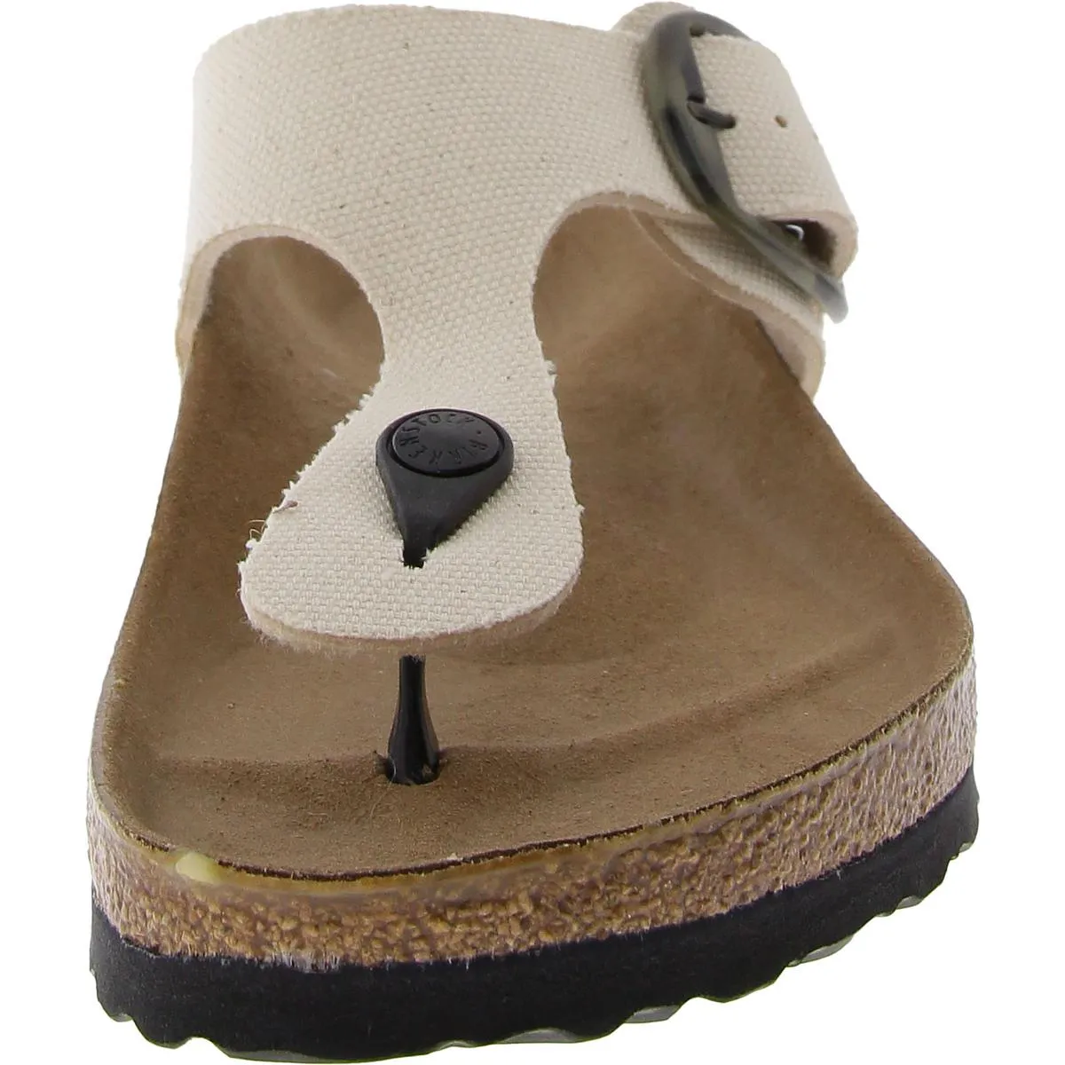 Gizeh Damen Riemchensandalen mit Schnalle aus Leder