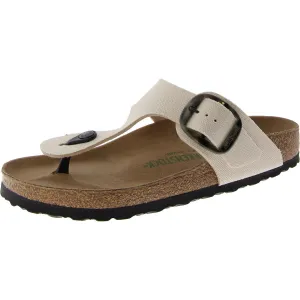 Gizeh Damen Riemchensandalen mit Schnalle aus Leder
