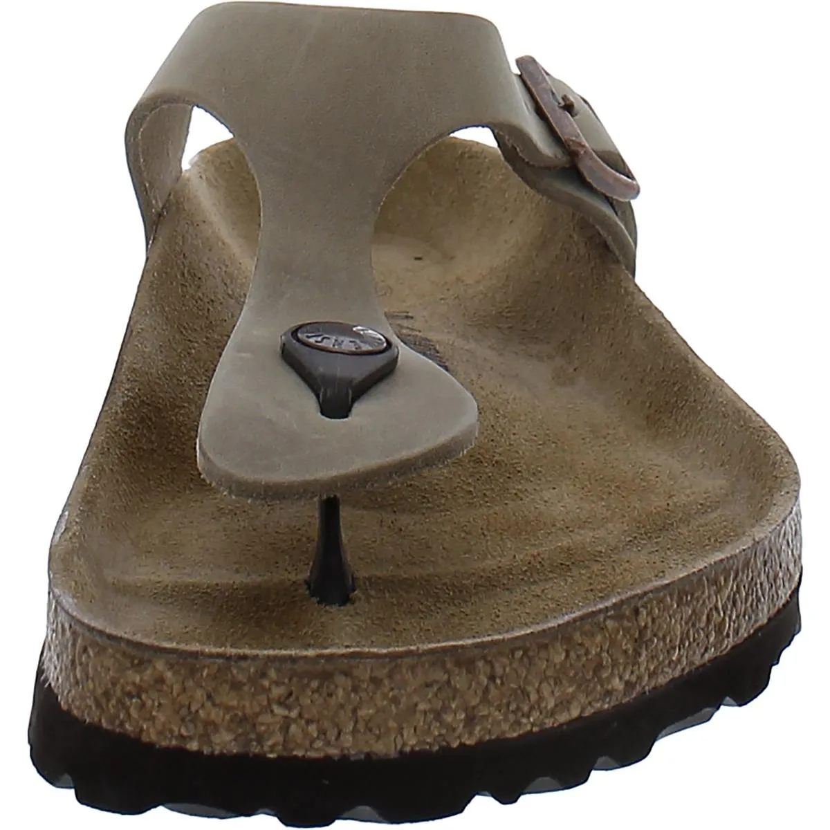 Gizeh Damen-Ledersandalen mit Riemchen und Schnalle