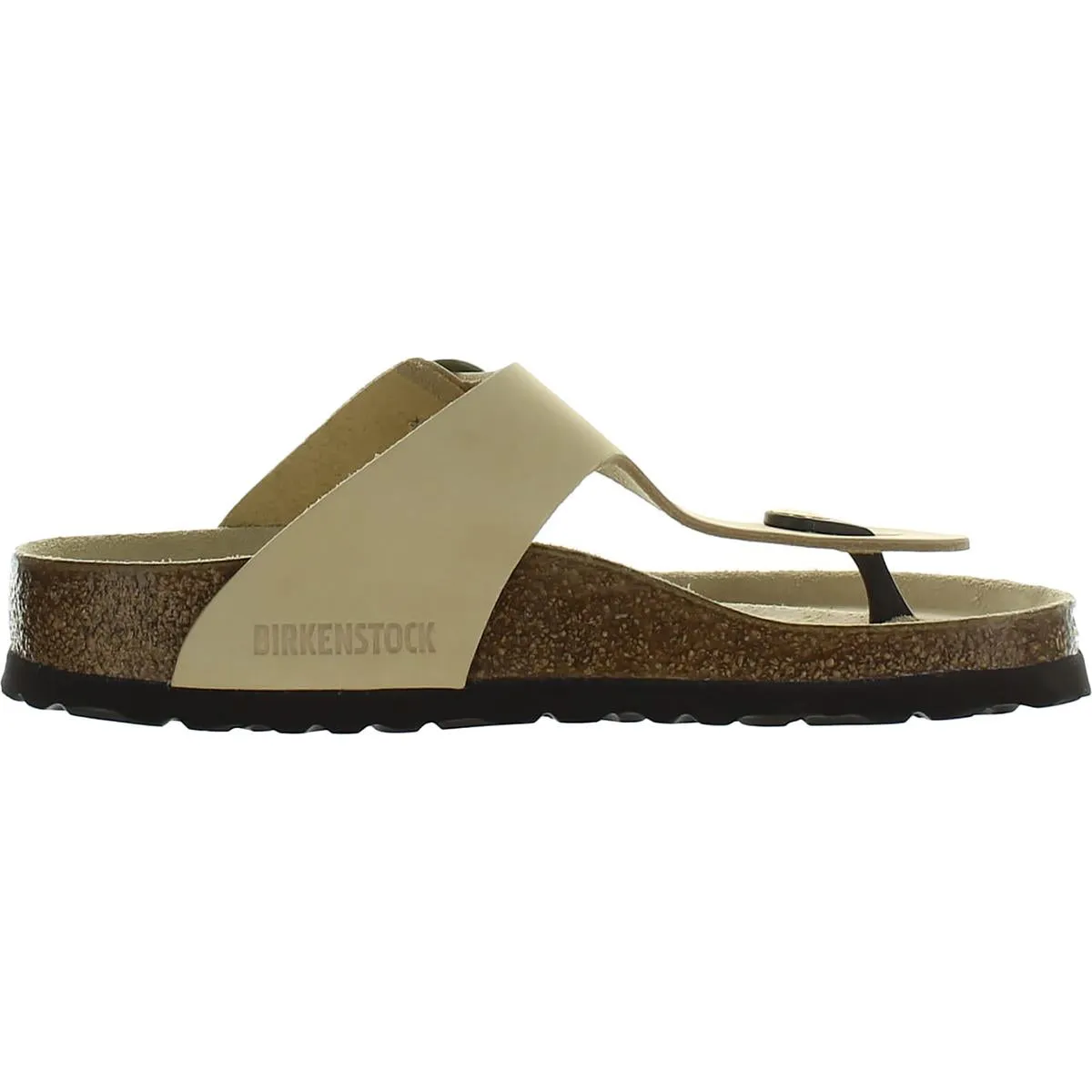 Gizeh Damen Leder Schlappen Zehensteg Sandalen