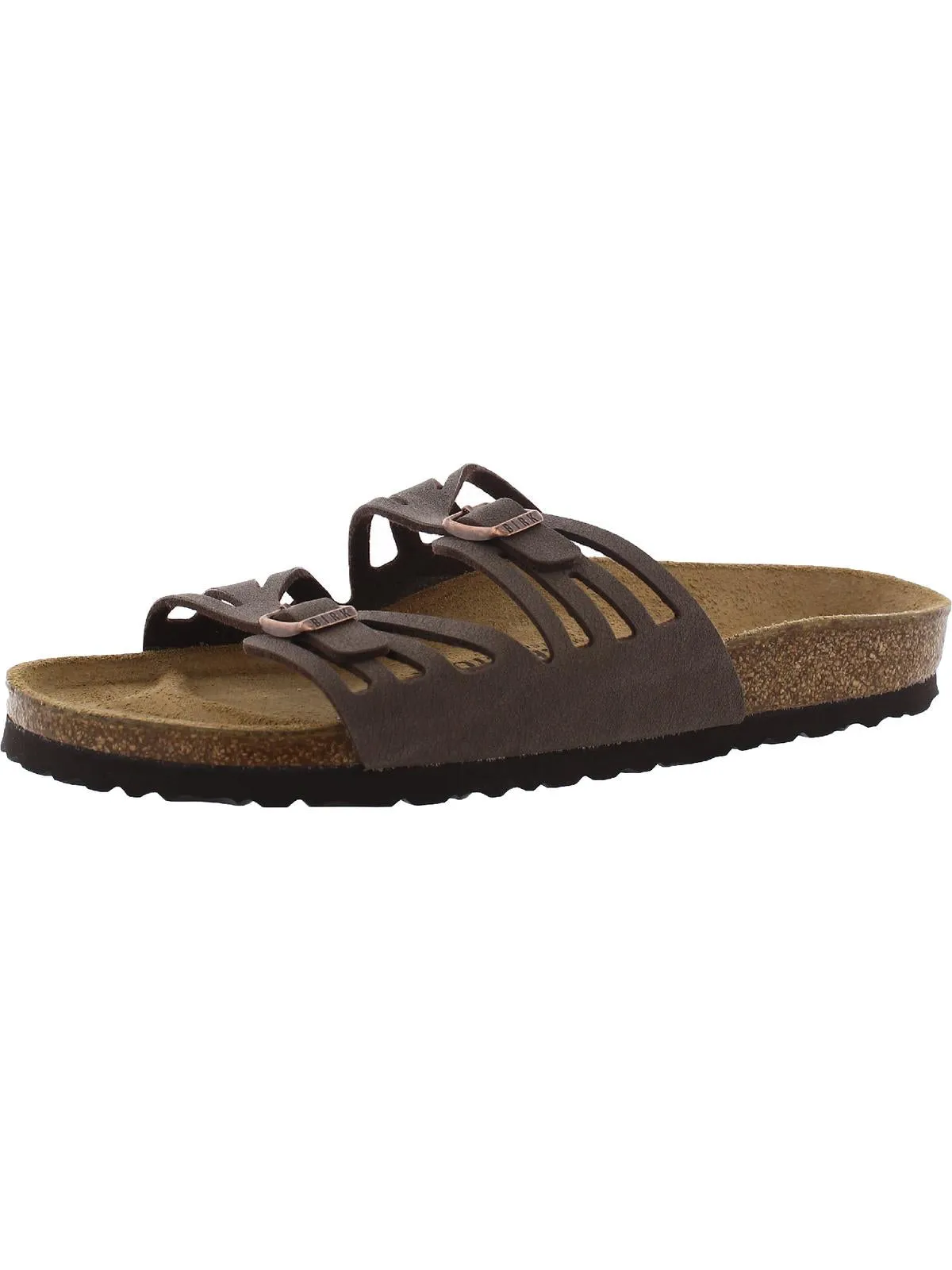 Granada Damen Schlupf-Sandalen mit Lederfußbett