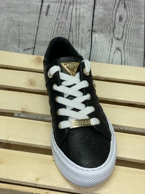 Guess Nappa Kleine Pfingstrose Geprägter Schuh