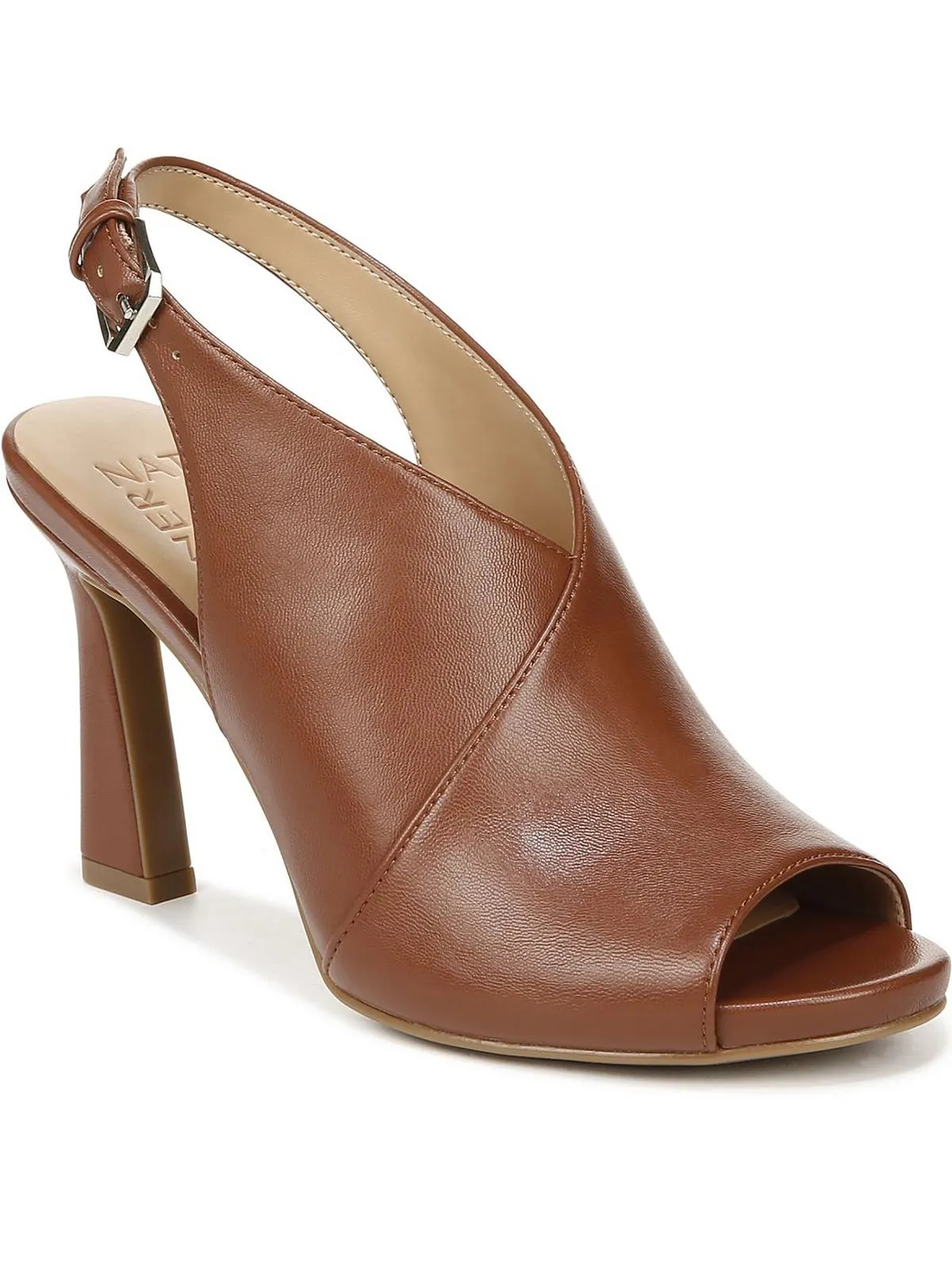 Harvel Damen Kunstleder Peep-Toe Slingback Sandalen Ecco Schuhe