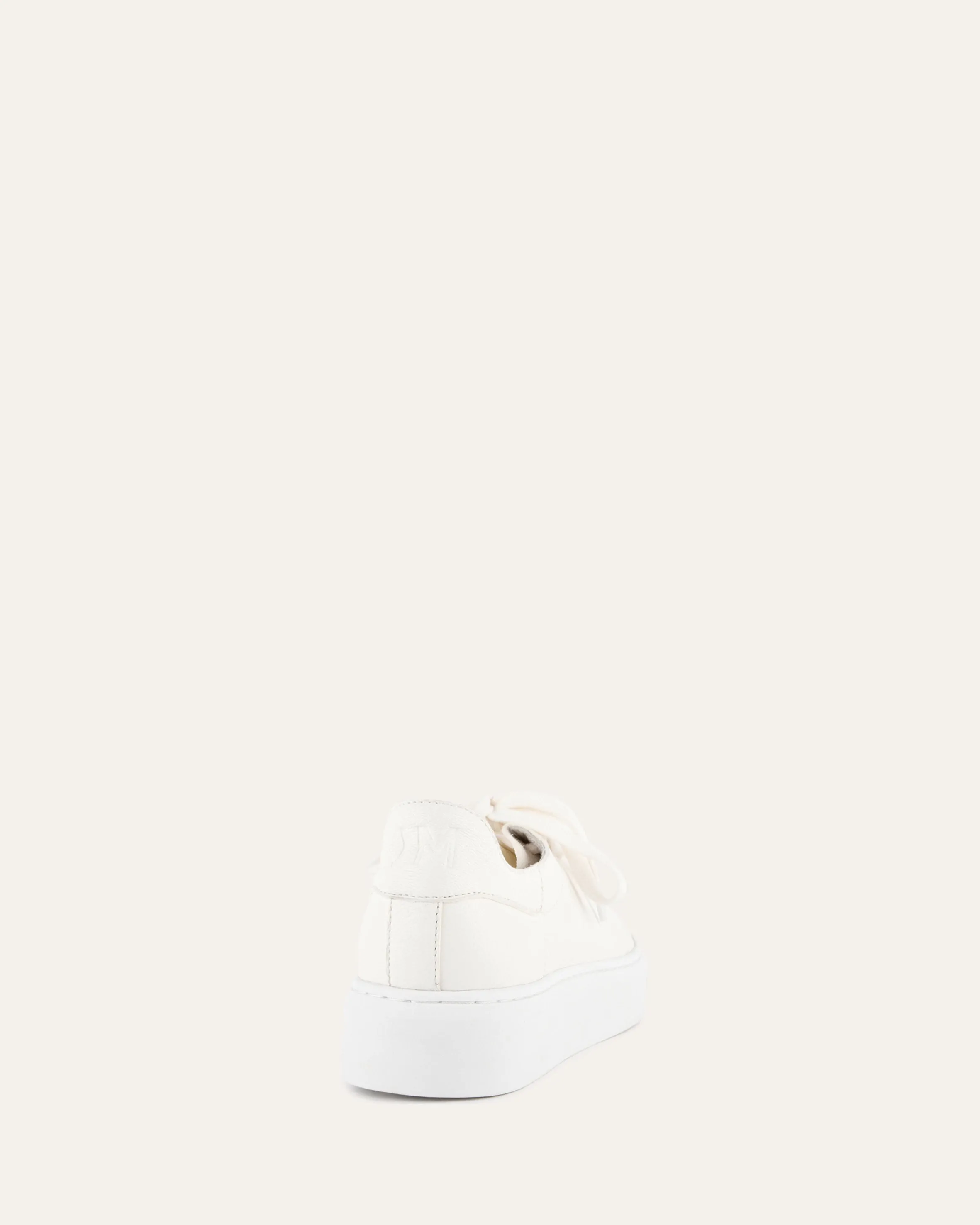 HEAT SNEAKERS AUS WEIßEM LEDER