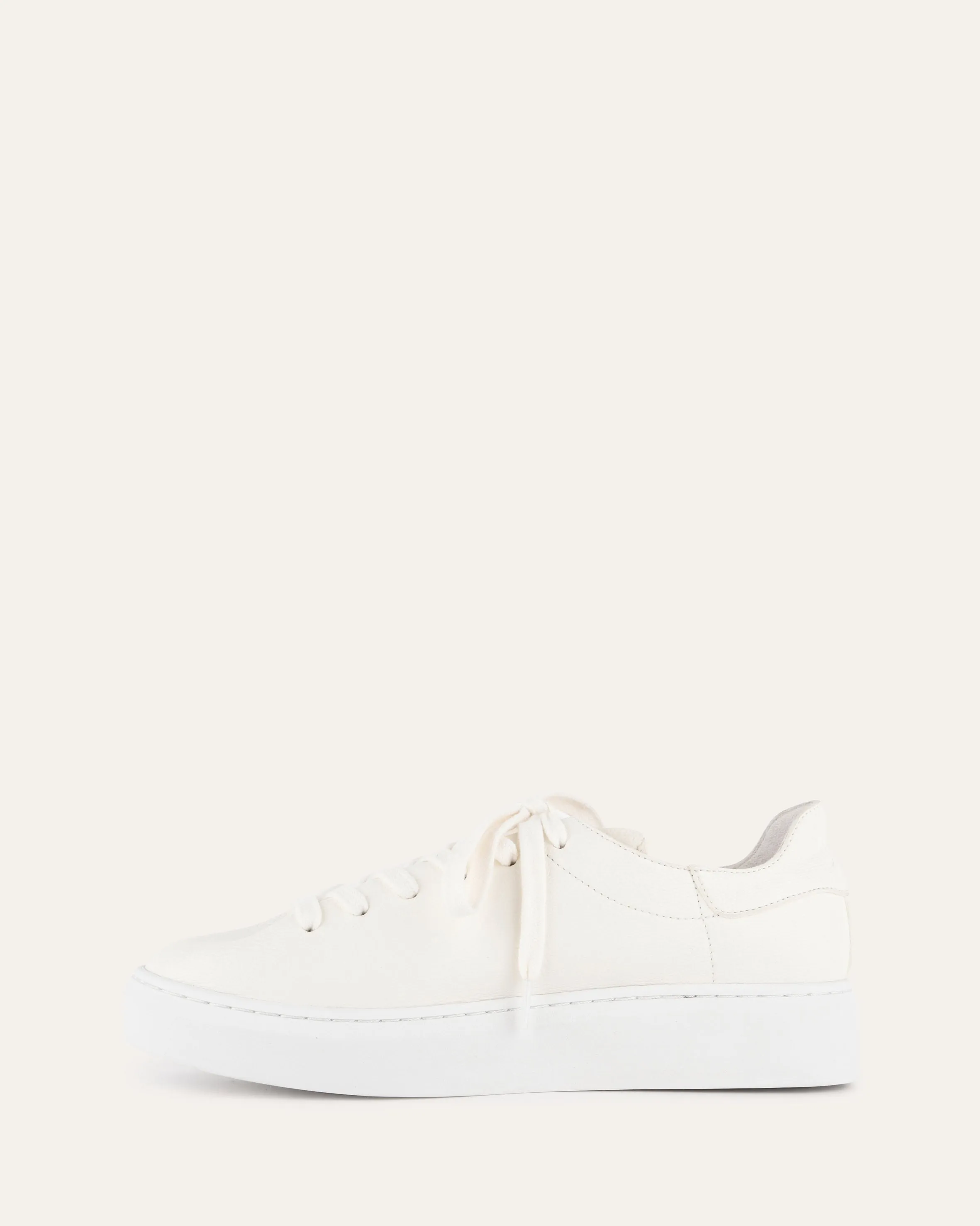 HEAT SNEAKERS AUS WEIßEM LEDER