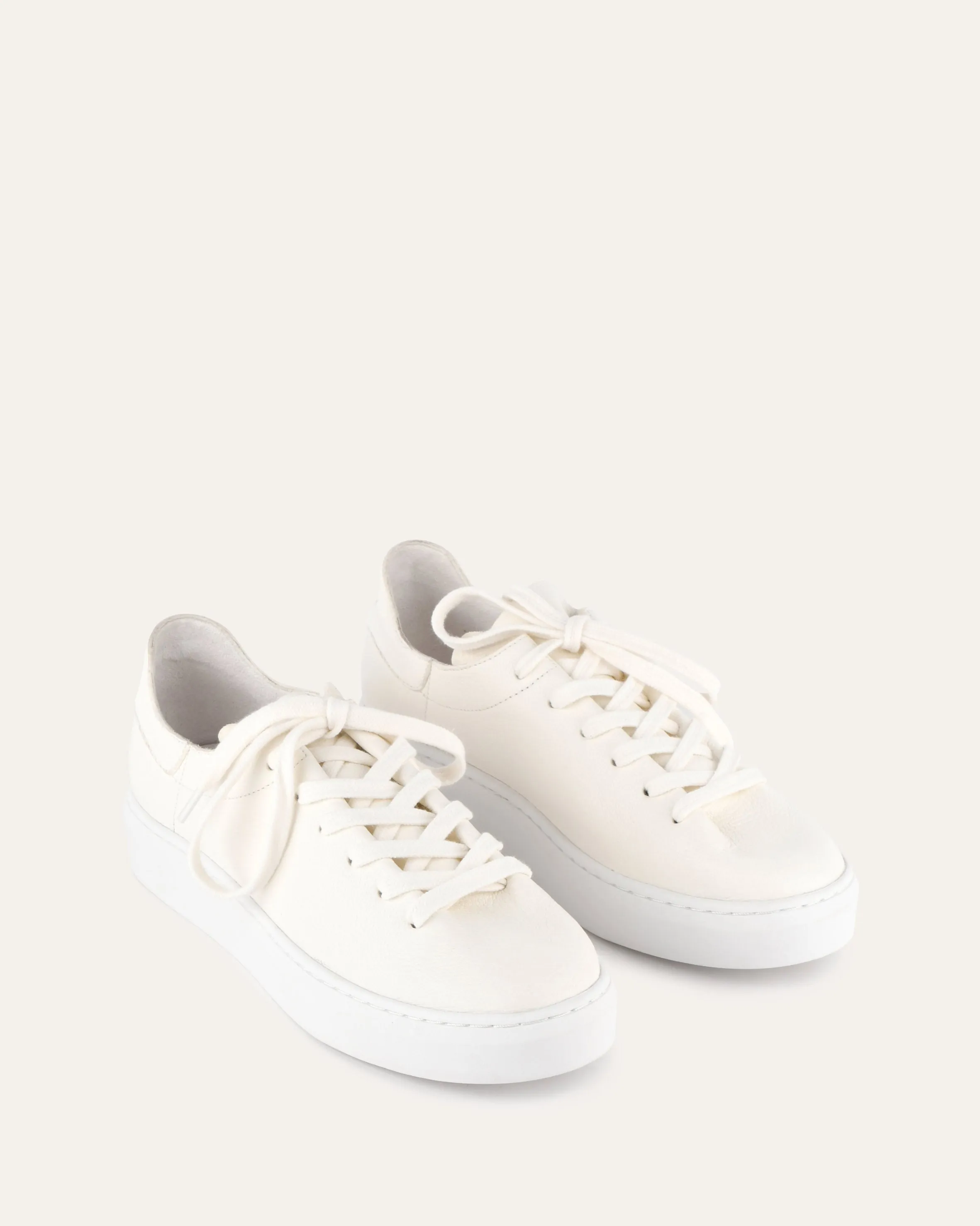 HEAT SNEAKERS AUS WEIßEM LEDER
