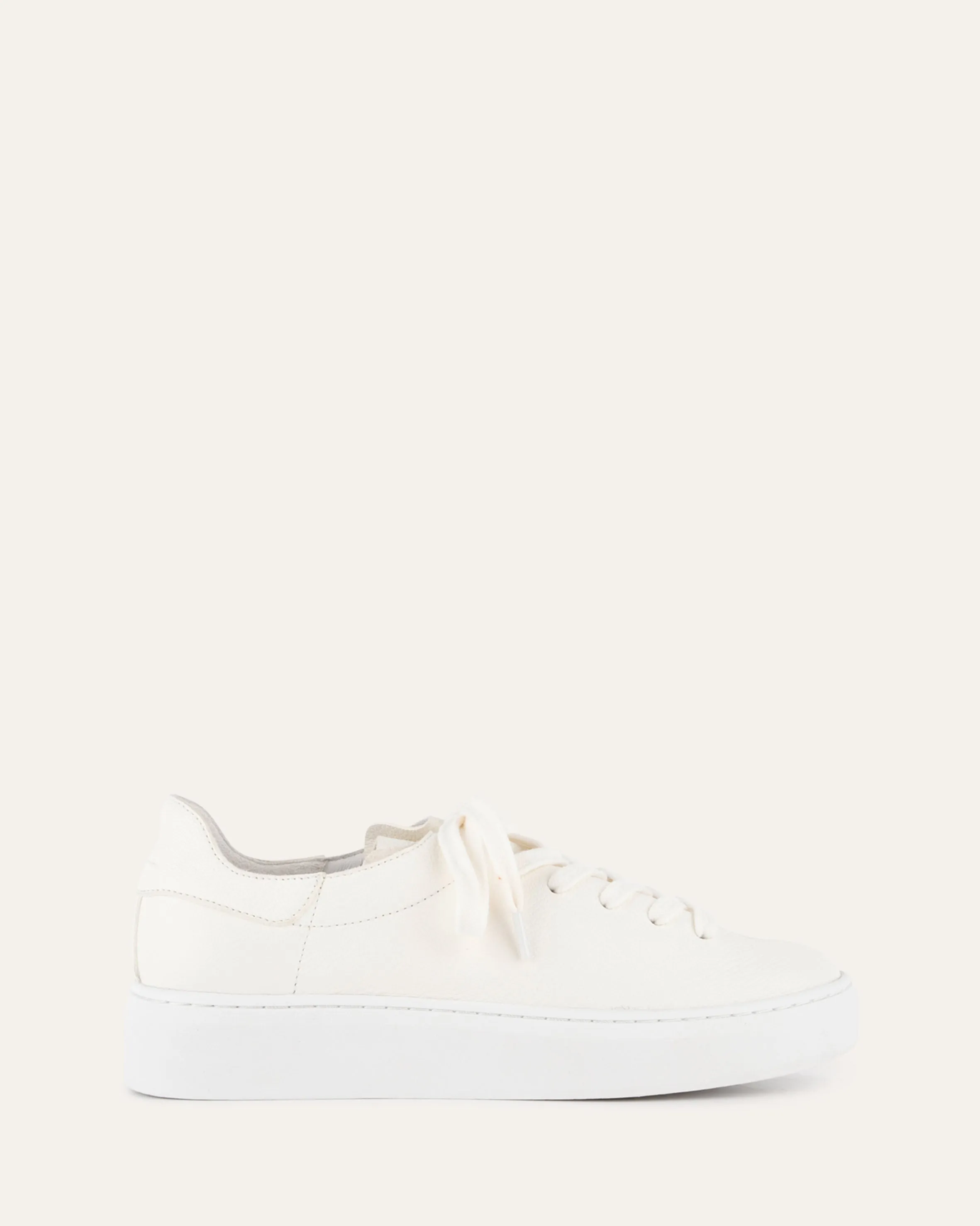 HEAT SNEAKERS AUS WEIßEM LEDER