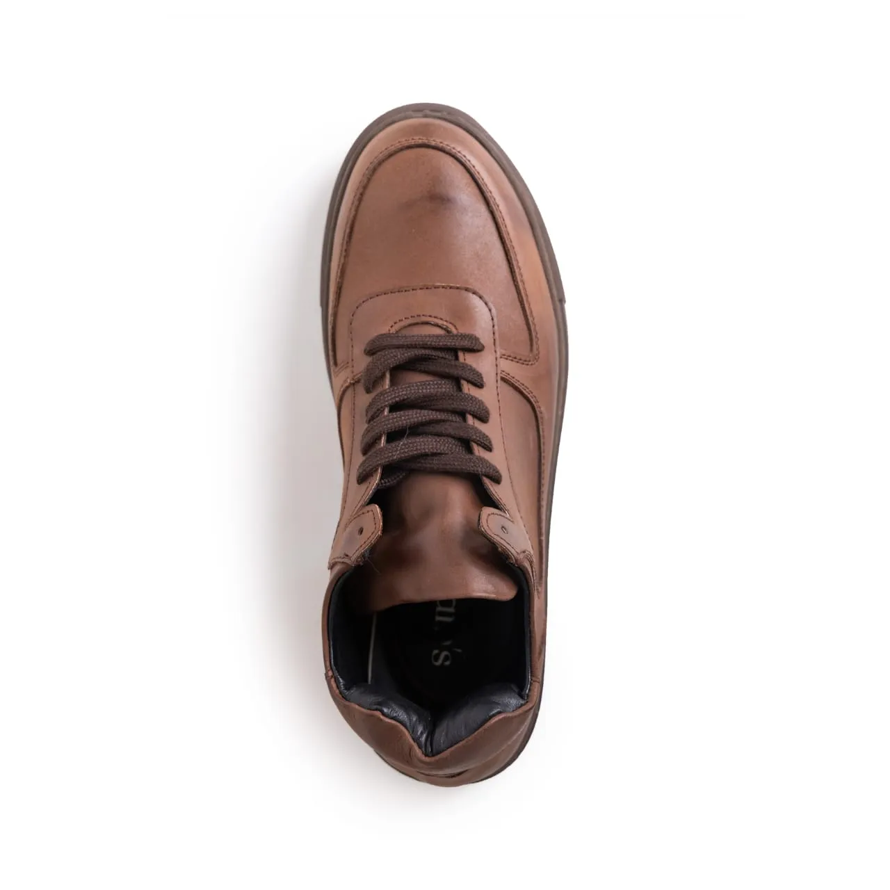 High-Top-Ledersneaker