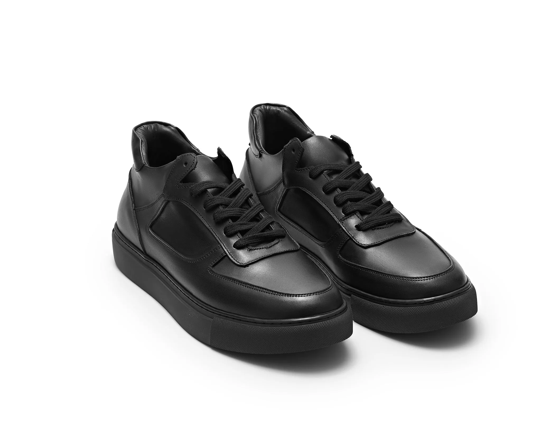 High-Top-Ledersneaker